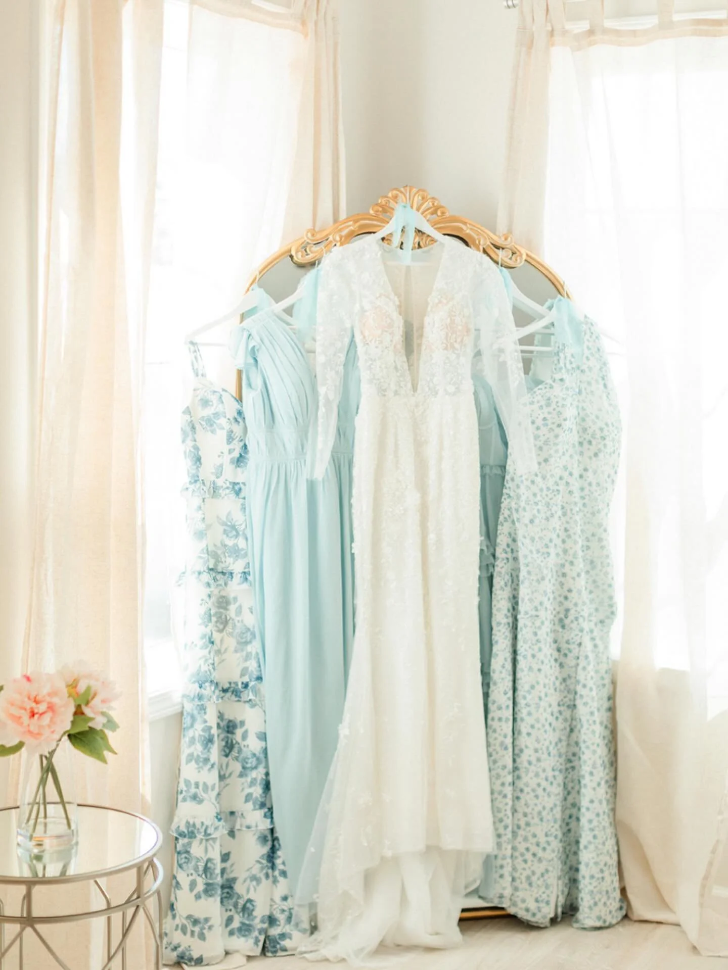 Bridal details that deserve their own moment ✨ The dress, the girls, and all the anticipation in between.