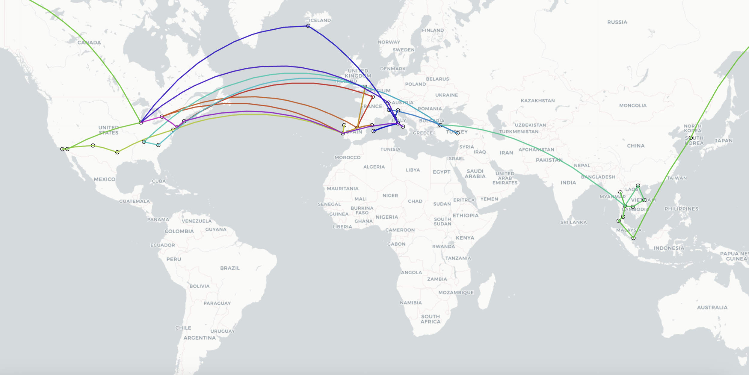 Around the World in 129 Workdays