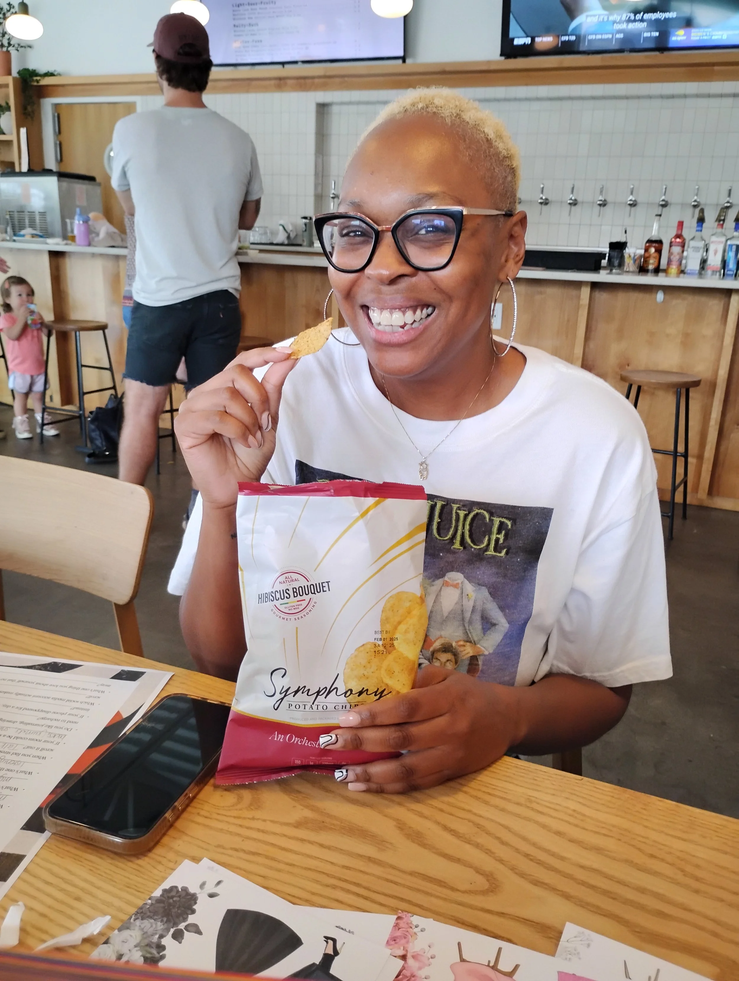 Sympony Chips In-Kind Donor for SC Pop-Up Zine Workshop
