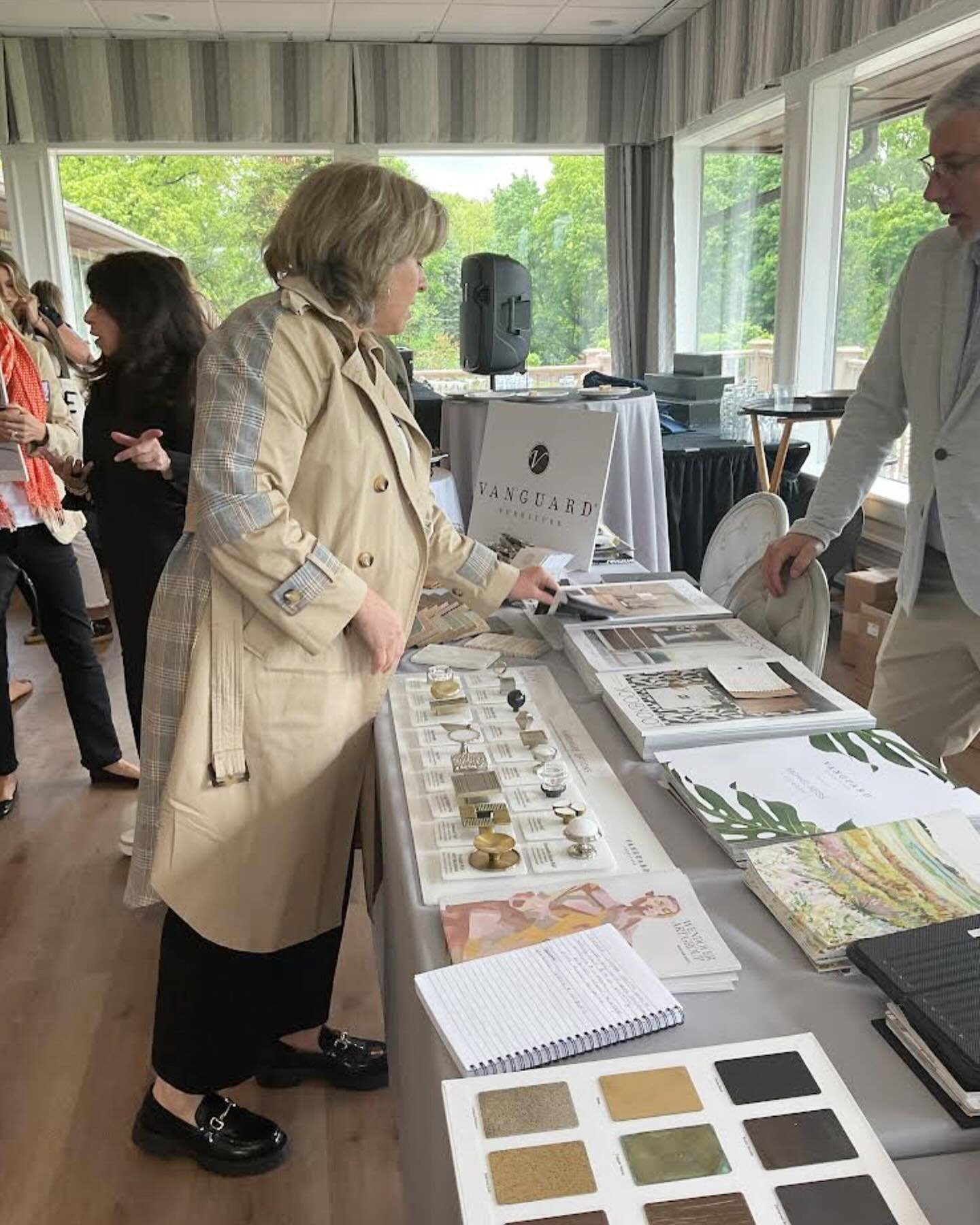 Marty at the Vendor Spotlight this week! Thank you, Basking Ridge Country Club for hosting. 

The Elements team got to hear about latest collections from high-end design brands. We are always looking for new products to incorporate into our designs.
