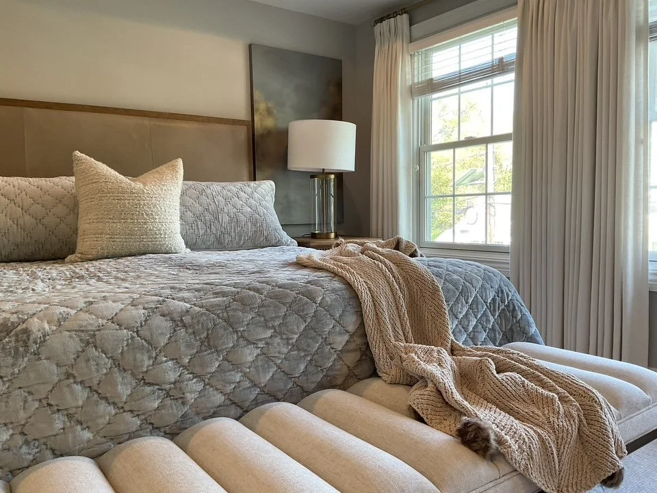 Because the best bedrooms feel like a hug. 

#bedroominspo #cozybedding #scotchplainsnj #westfieldinteriordesigner