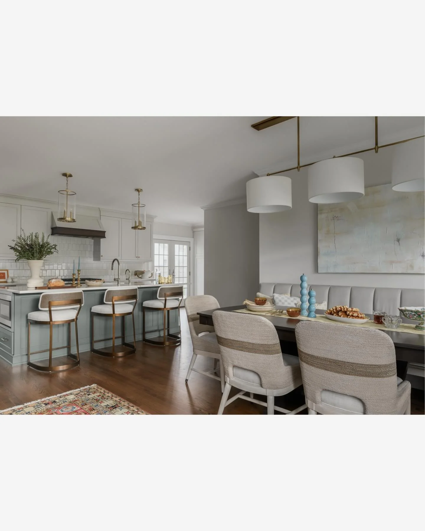 Sometimes, purchasing a home requires a little faith and a lot of vision. Making the move from a Hoboken apartment to a suburban home was a major transition for our clients, so it was only fitting that their new space reflect this next chapter. They 