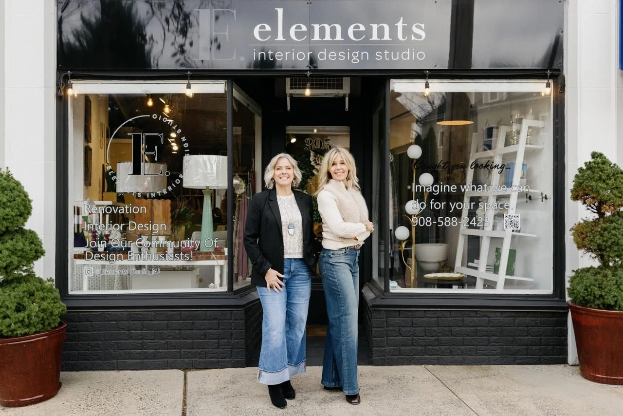 Welcome to Elements Interior Design Studio 👋 If we haven&rsquo;t met yet, we&rsquo;re Marty &amp; Joanne&mdash;the owners and lead designers behind our studio in Westfield, NJ. We&rsquo;re proud to have created a space that feels just as inviting as