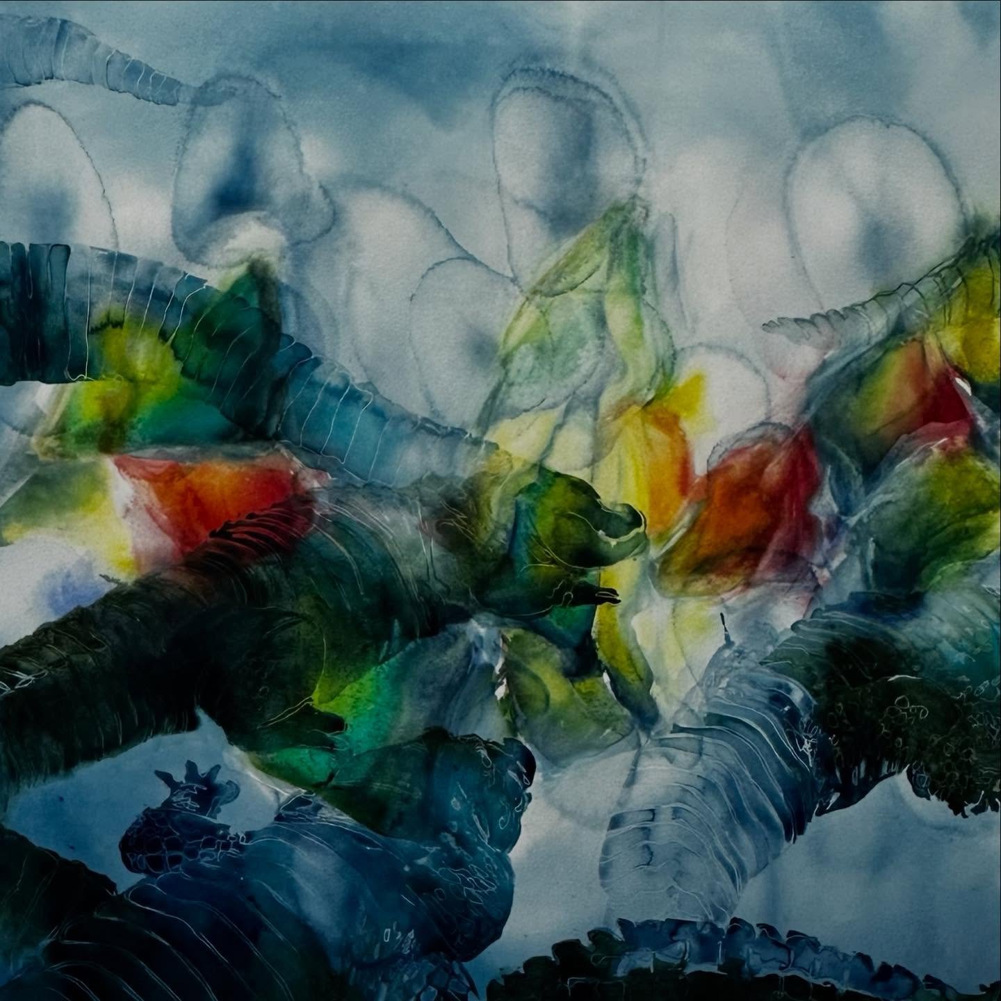 High Tide in Miami
Watercolor
40 x 59&rdquo;
2025

Tides are rising rapidly around the world as melting glaciers drive sea levels higher, putting coastal communities at increasing risk. 

Miami has long faced the effects of encroaching seawater&mdash