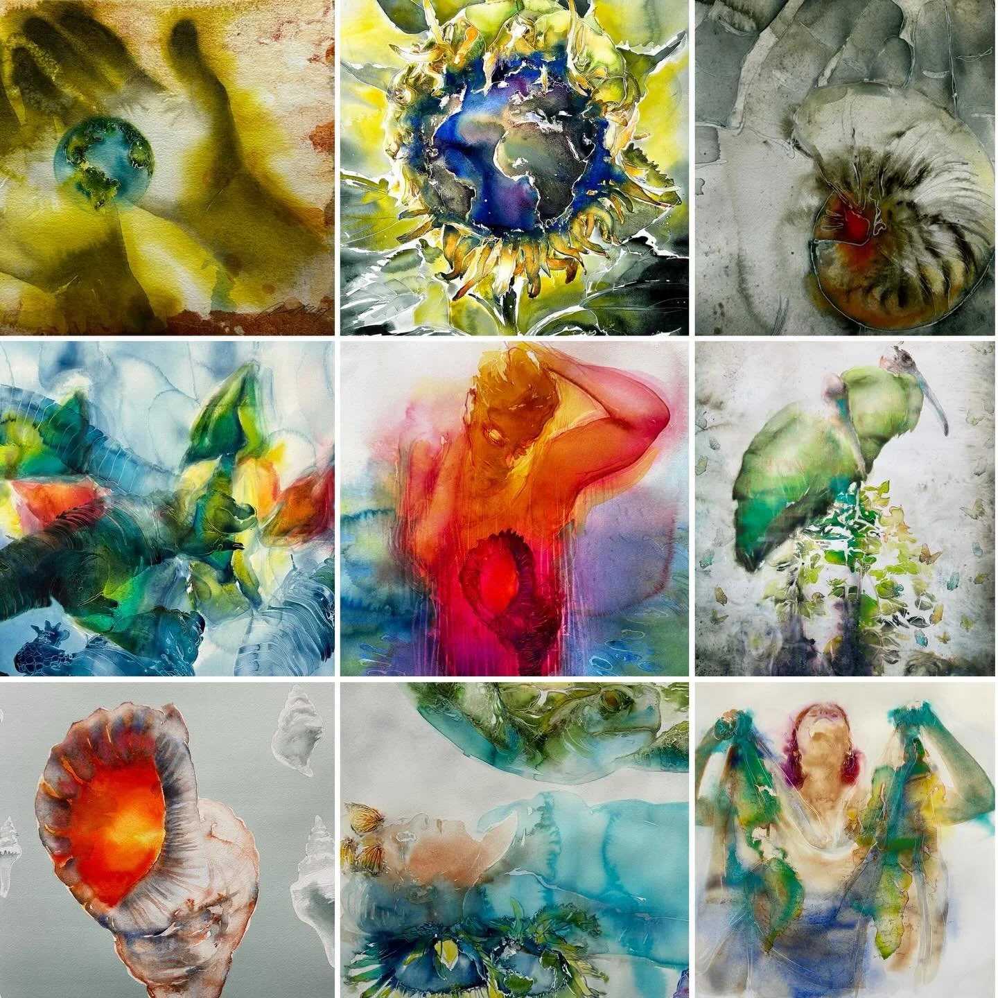 Here&rsquo;s to 2025 🥂

&mdash;. A year of building the climate series.🌎

&mdash;. 40 + paintings in the collection.🐍🦉💅🏻

&mdash;. A very interesting, productiveqa, and exciting year.💃🏼

I have much to be grateful for. 🦋🫶

Bring on 2026🚀 A