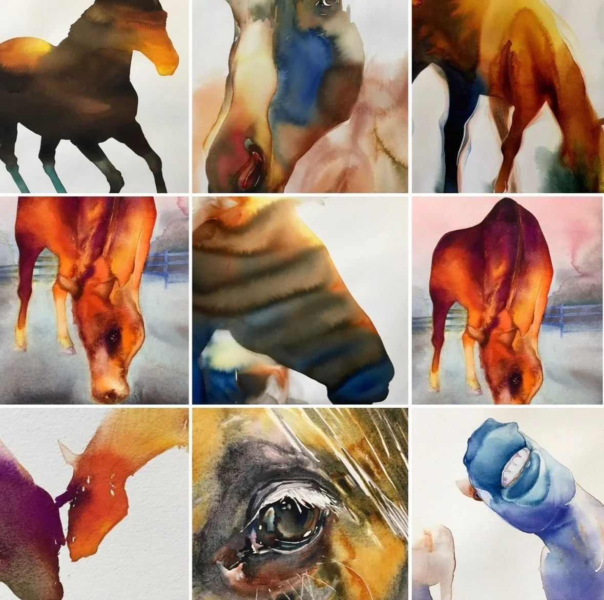 Year of the horse
🐎
.
.

.
#carolcarter#horse#horsewatercolor#americanwomenartists #watercolor