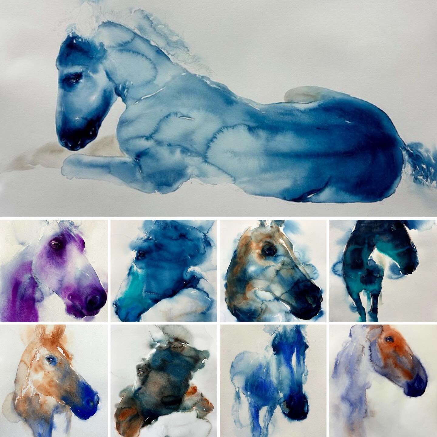 Year of the Horse
.
🐎
.
.
.
#horse#equine#equestrian#horsesofinstagram #horsewatercolorart