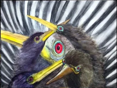 Another inspiring critique with the MENTOR artists on @terracotta.art 

Each artist is refining their vision and strengthening their voice. 

Every painting carries a story.  One of the assignments was &ldquo;self portrait&rdquo;.

We have thoughtful