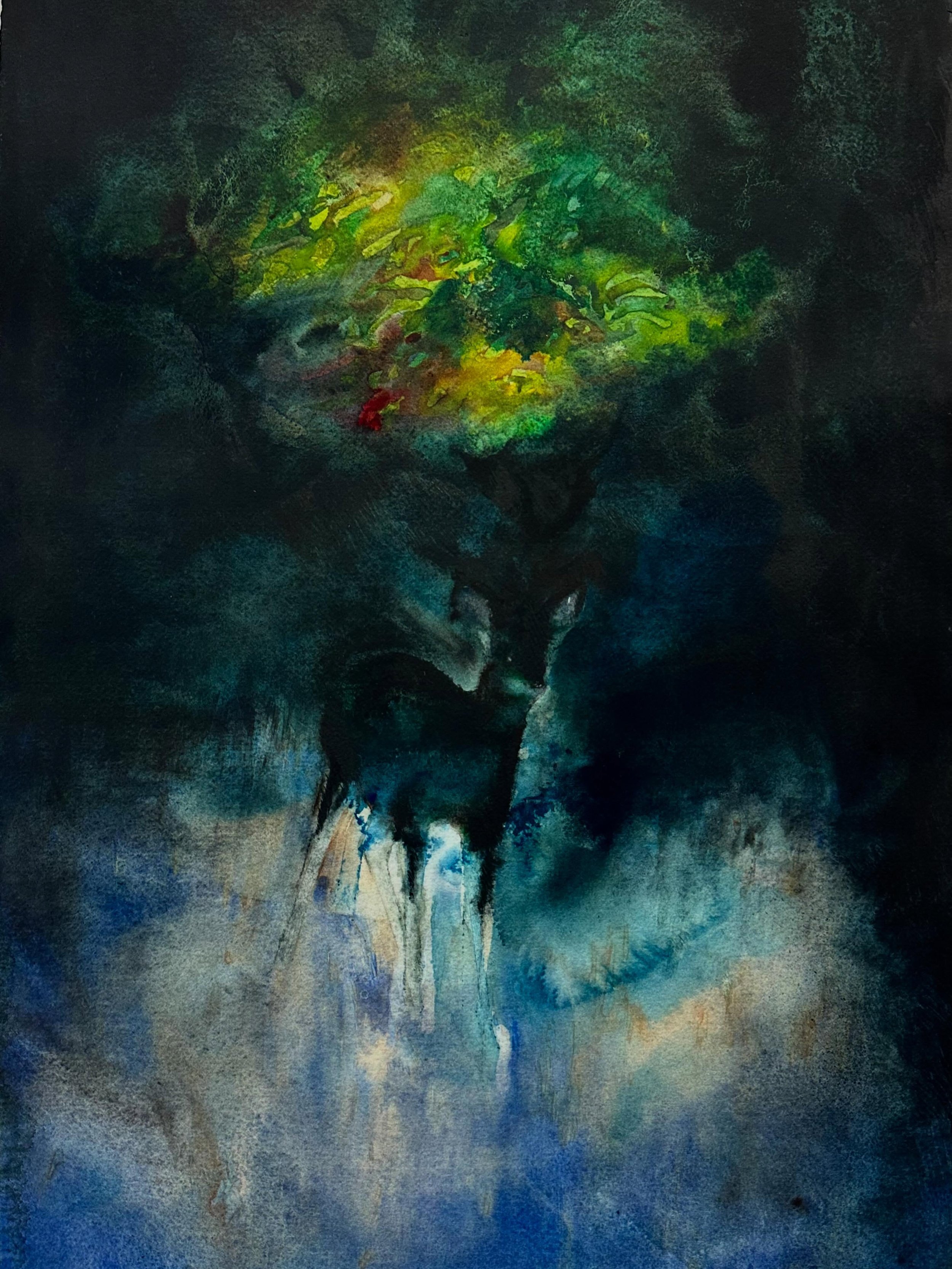Sometimes you keep painting on a painting.

Sometimes that&rsquo;s a good thing... and sometimes it&rsquo;s not.

I&rsquo;m never precious when painting. Every sheet of watercolor paper is a chance to learn something&mdash;about water, paint, color, 