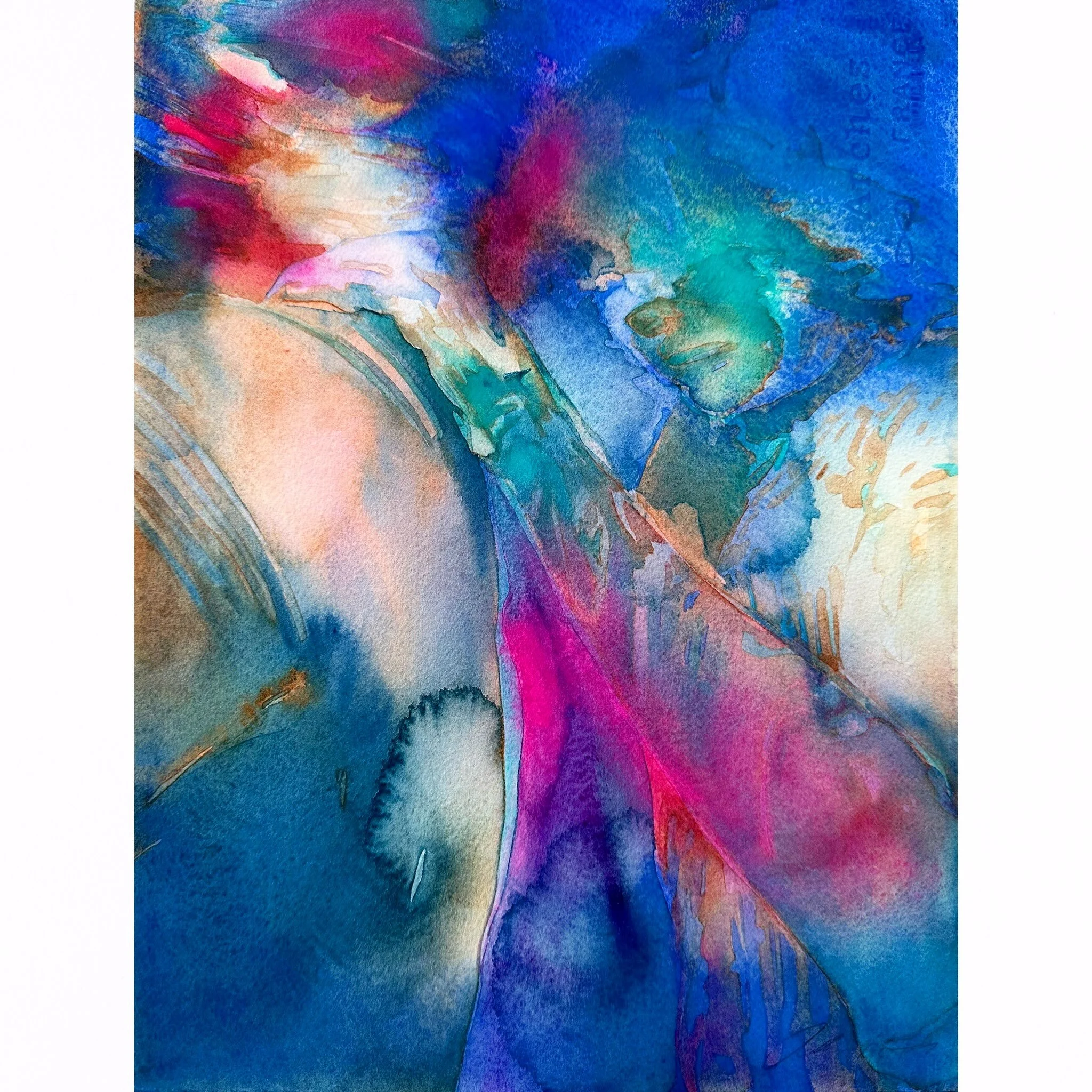 I added another veil of color to soften the edges, creating more mystery and atmosphere.

I am always refining my paintings&mdash;even after I think they are finished. They may sit in the studio for months or even years, waiting for me to see them di