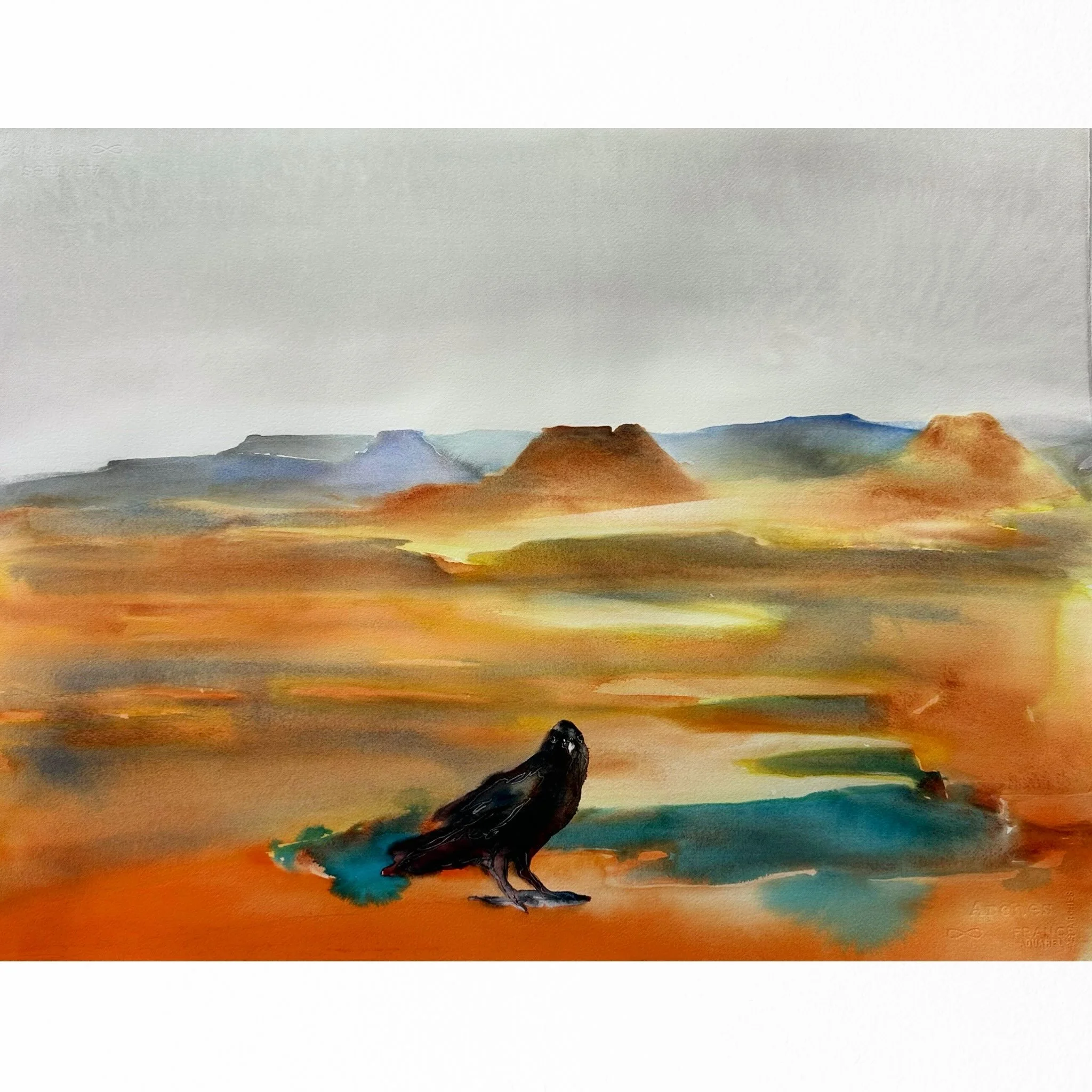 The Courier
Watercolor
22 x 30&rdquo;
2026
.
.
.
.
Trying to capture some essence of the West. 🏜️
.
.
.
#wedt#westernart#crow#desertlandscape#westernpainting