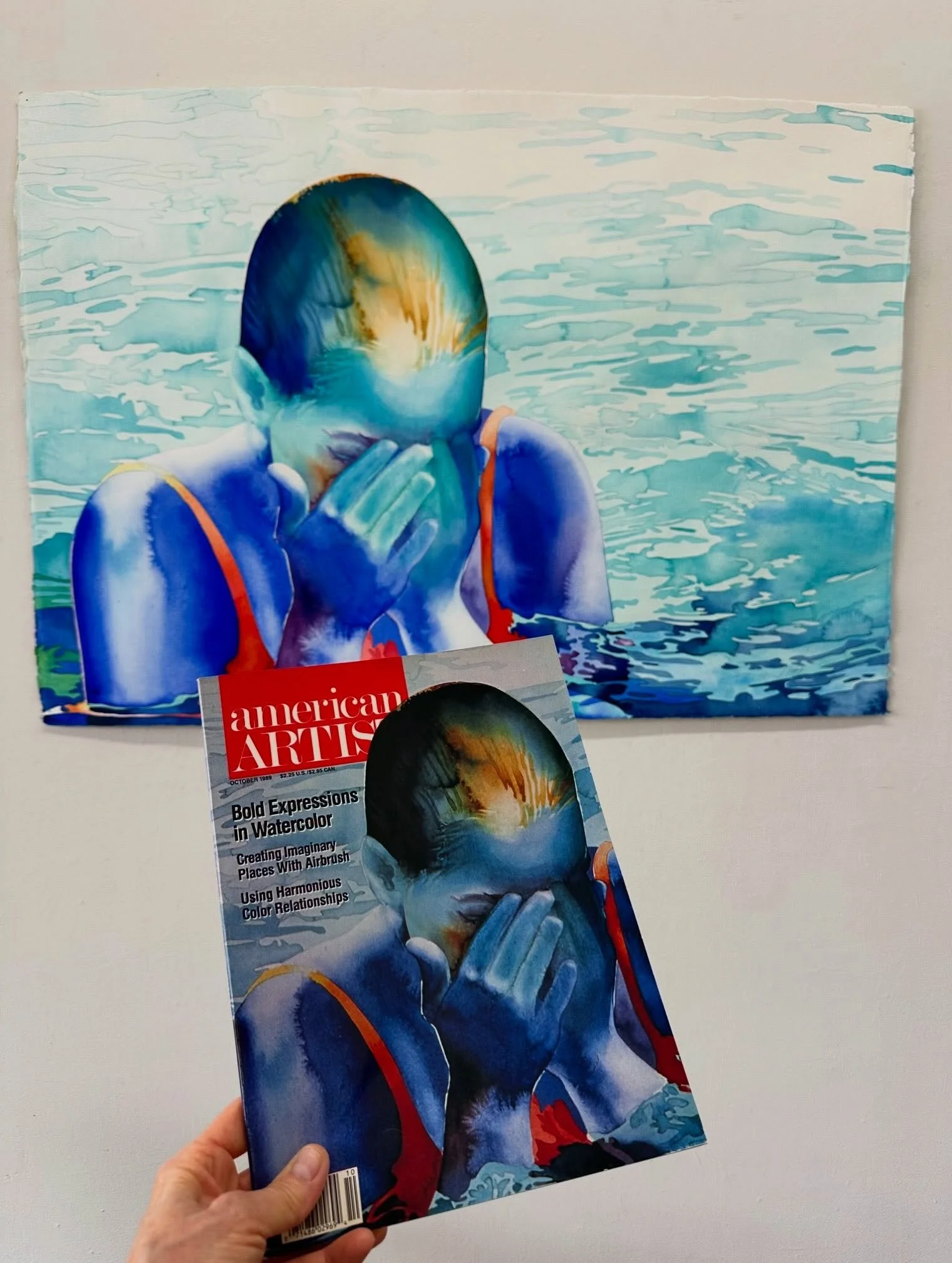 The painting that started it all.

Under Cover was my first painting published in a national art magazine. 

American Artist&mdash;was one of my favorites, so seeing my work in its pages was an extraordinary moment.

But this painting meant something