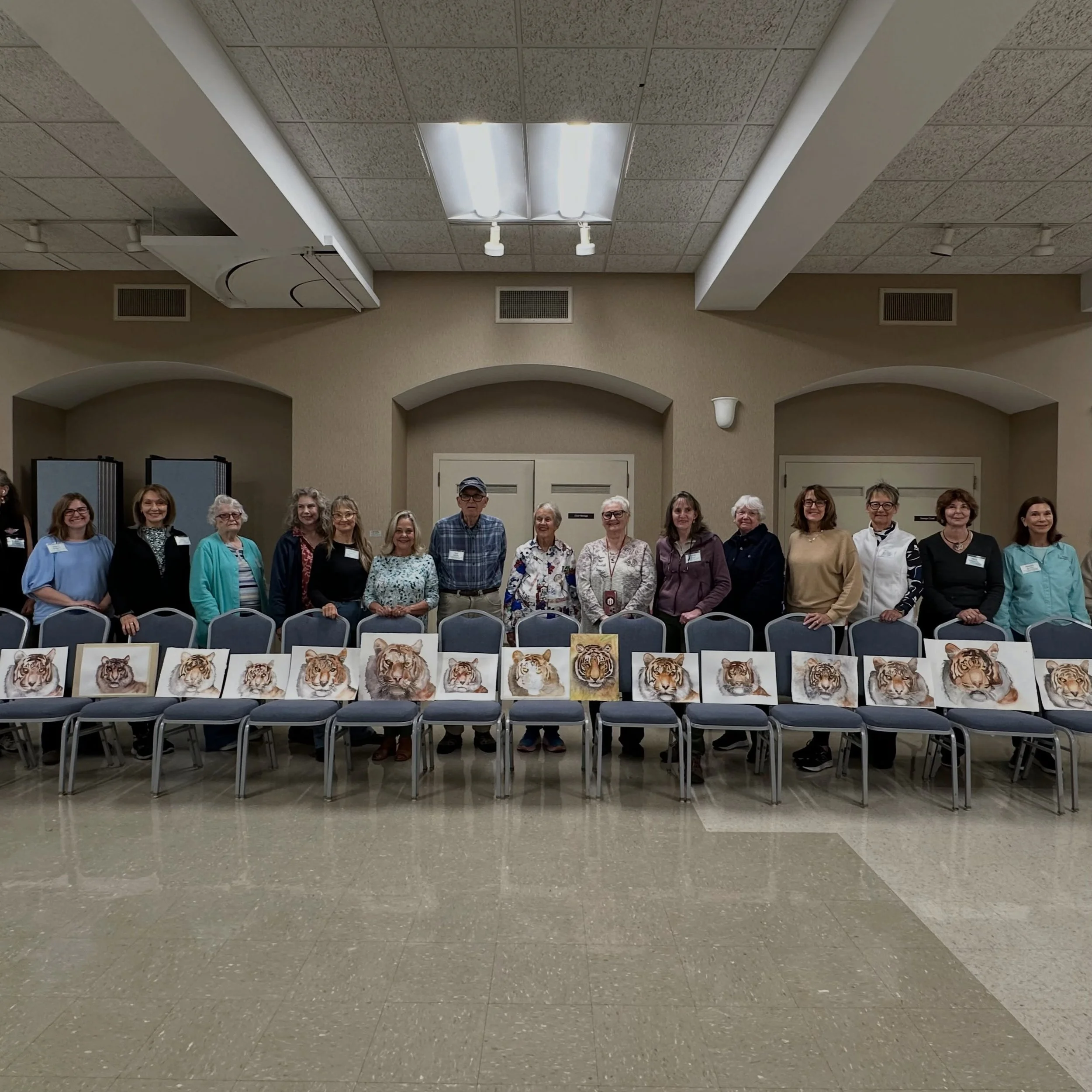 What a wonderful three days of teaching last week! 🎨❤️

A heartfelt thank-you to the Watercolor Society of Indiana for hosting such a terrific workshop, and to all the artists who came and brought so much enthusiasm to the experience.💪

It was such