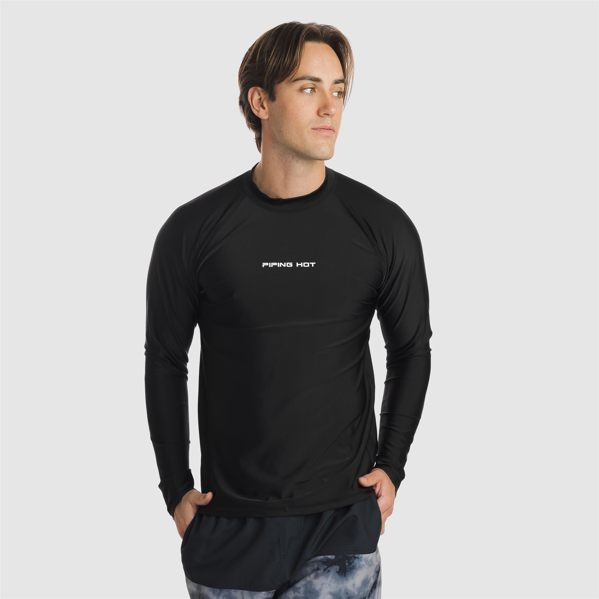 Mens Long Sleeve Rash Vest