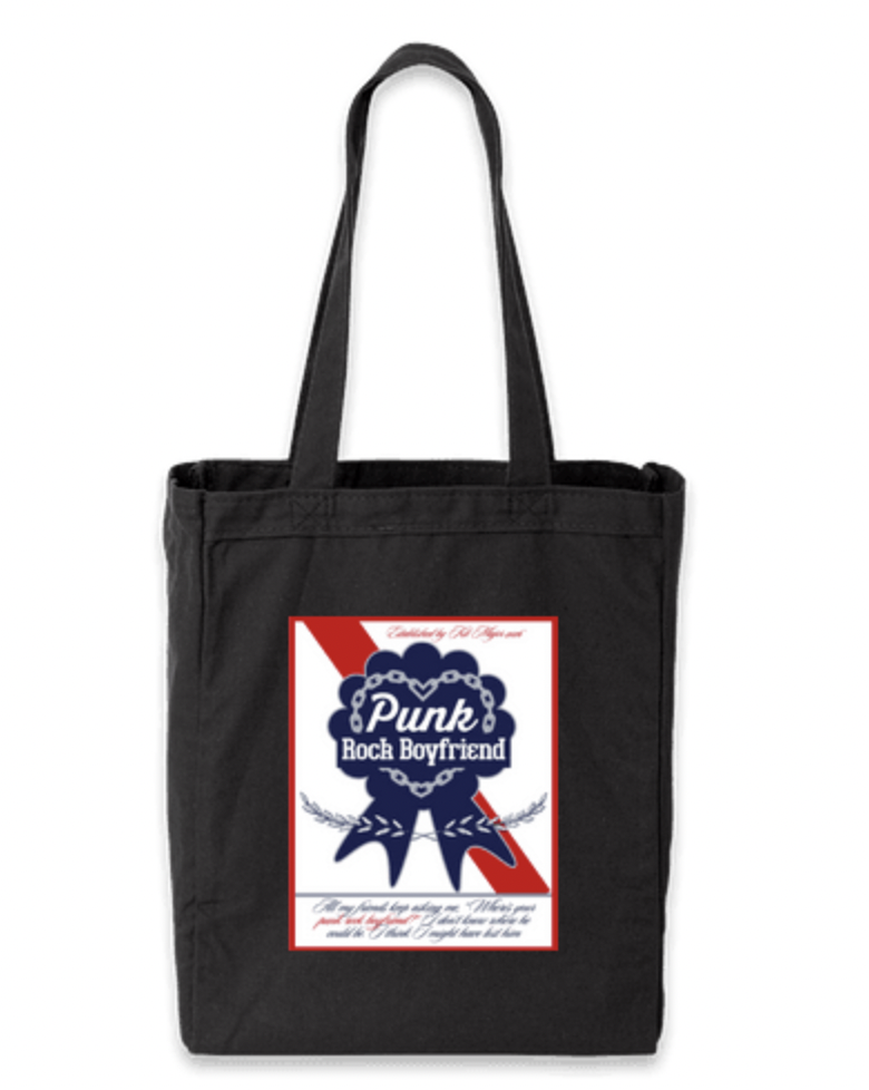 Punk Rock Boyfriend Tote