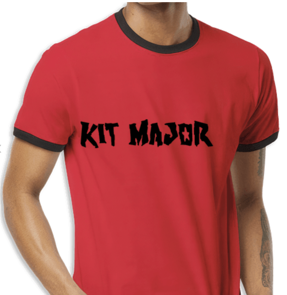 Kit Major Red Ringer Tee