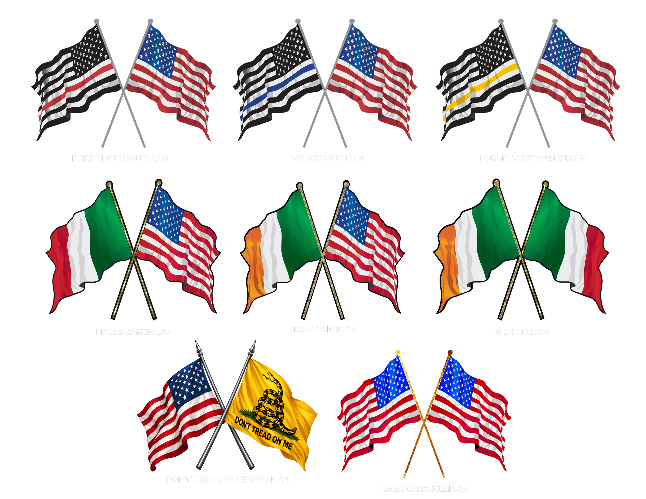 Crossed Flags