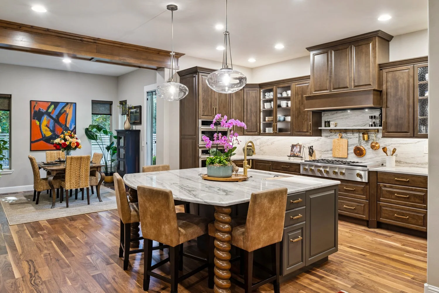 Traditional Kitchen Remodel in Boise, ID by Woodwright Custom Builders — Project 1 project photo