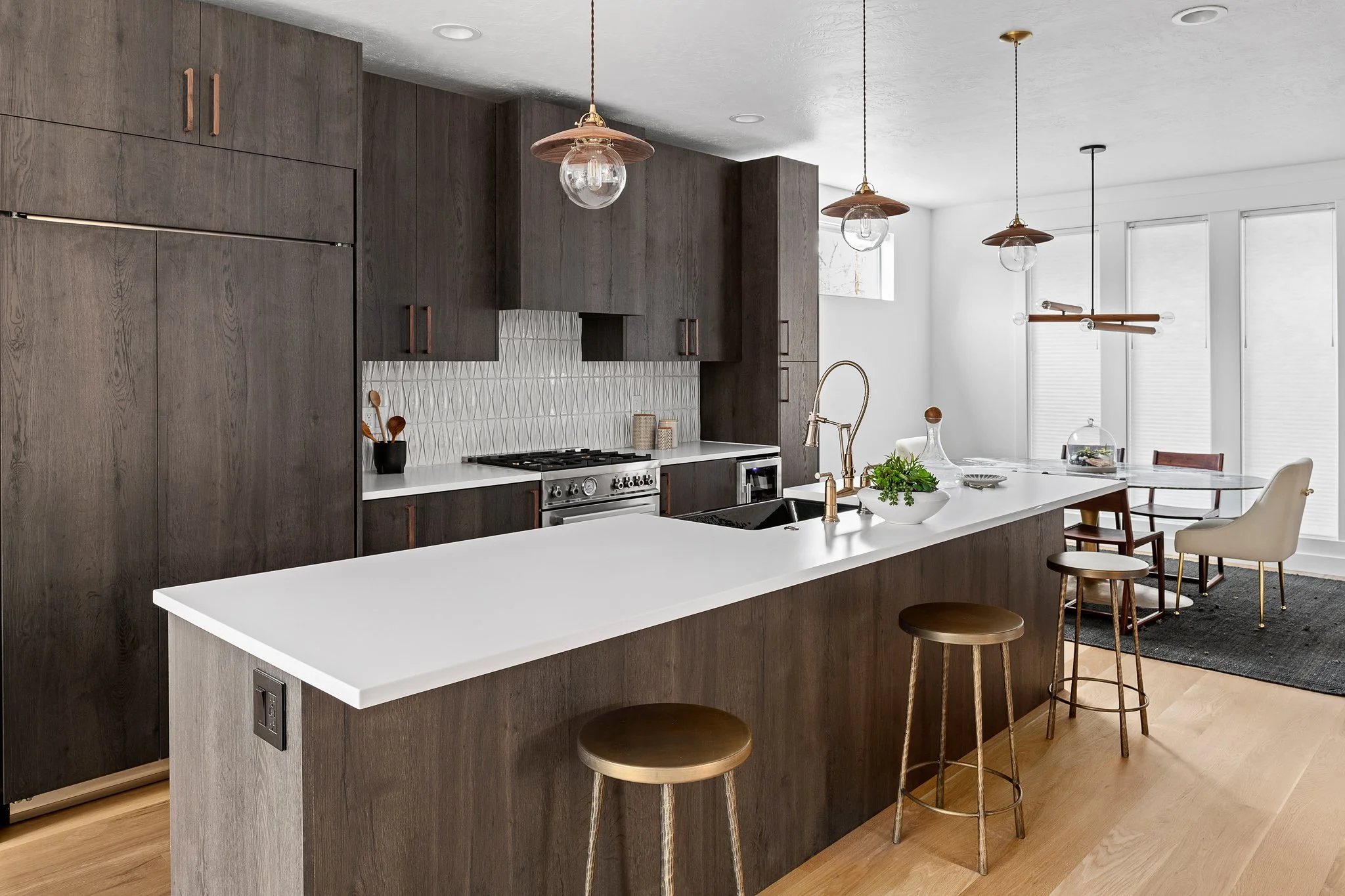 Contemporary Kitchen Remodel in Boise, ID by Woodwright Custom Builders project photo 2