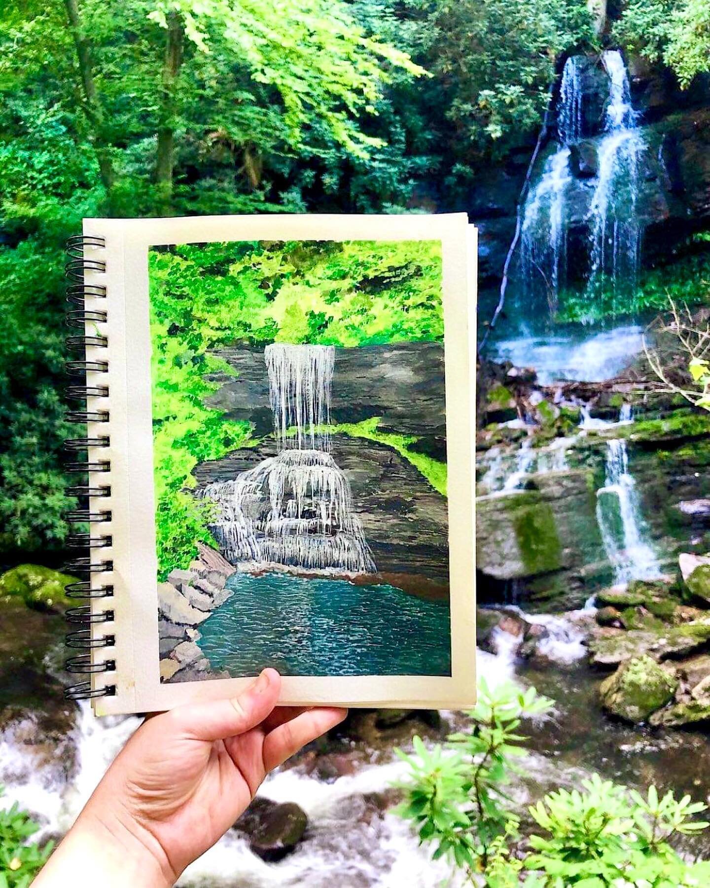 ✨the cascades✨

virginia has so many beautiful waterfalls and I want to paint them all 🌿🍄 

these falls are along the cascades trail in giles county, which is one of my favorite trails in the state. the trail follows along a cascading mountain stre