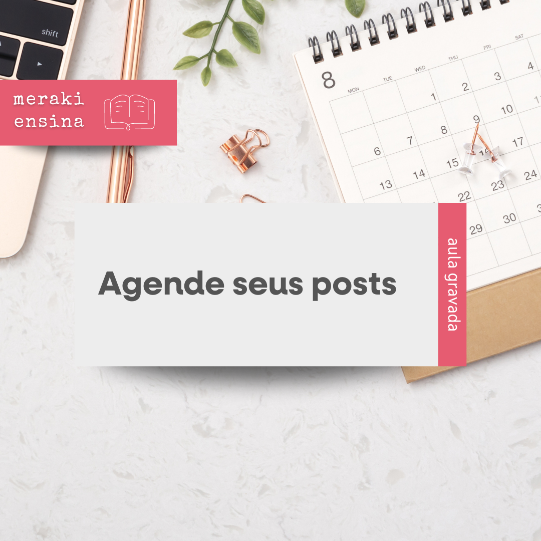 Agende seus Posts