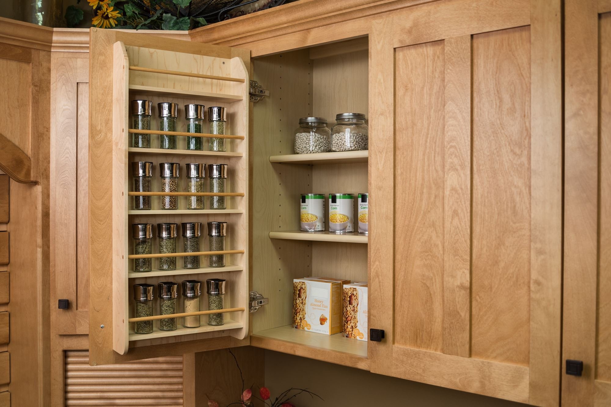 Door Mount Spice Rack