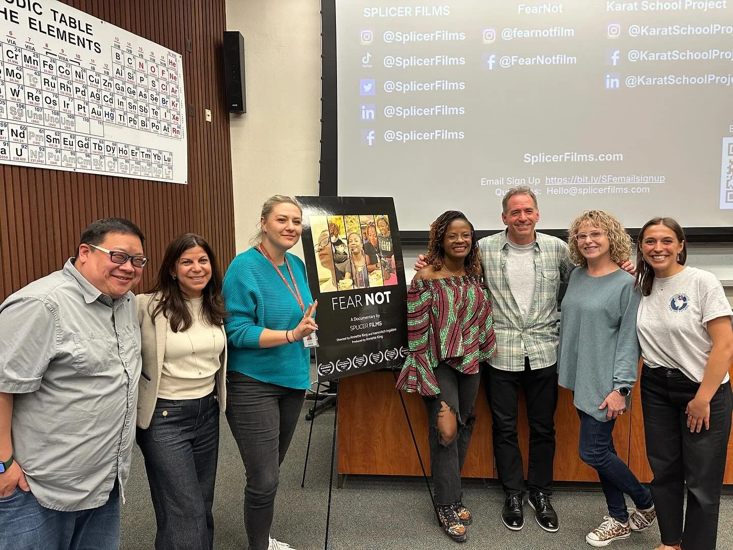 Last week at Foothill College @foothillcollege, we gathered to screen @fearnotfilm, a @splicerfilms&rsquo; documentary highlighting Evelyne Keomian&rsquo;s @e_keomian journey from overcoming barriers to education in the Ivory Coast to founding the Ka