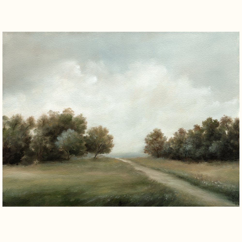 INTO THE FOG ART PRINT