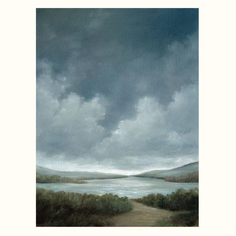 LAKE TRAIL ART PRINT