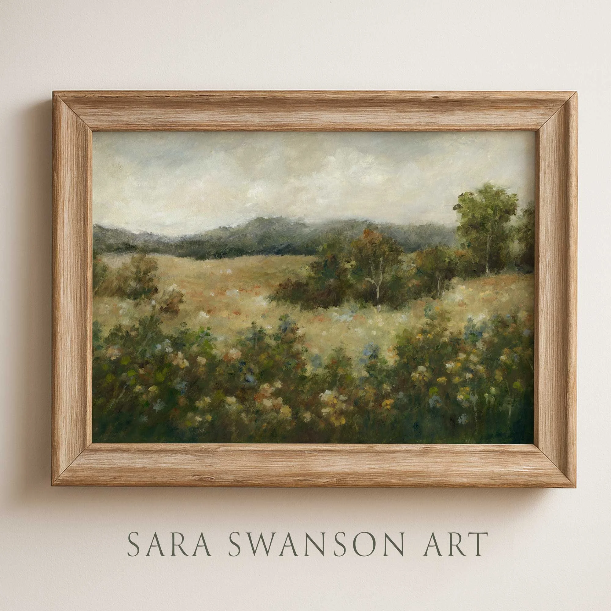 SPRING MEADOW ART PRINT