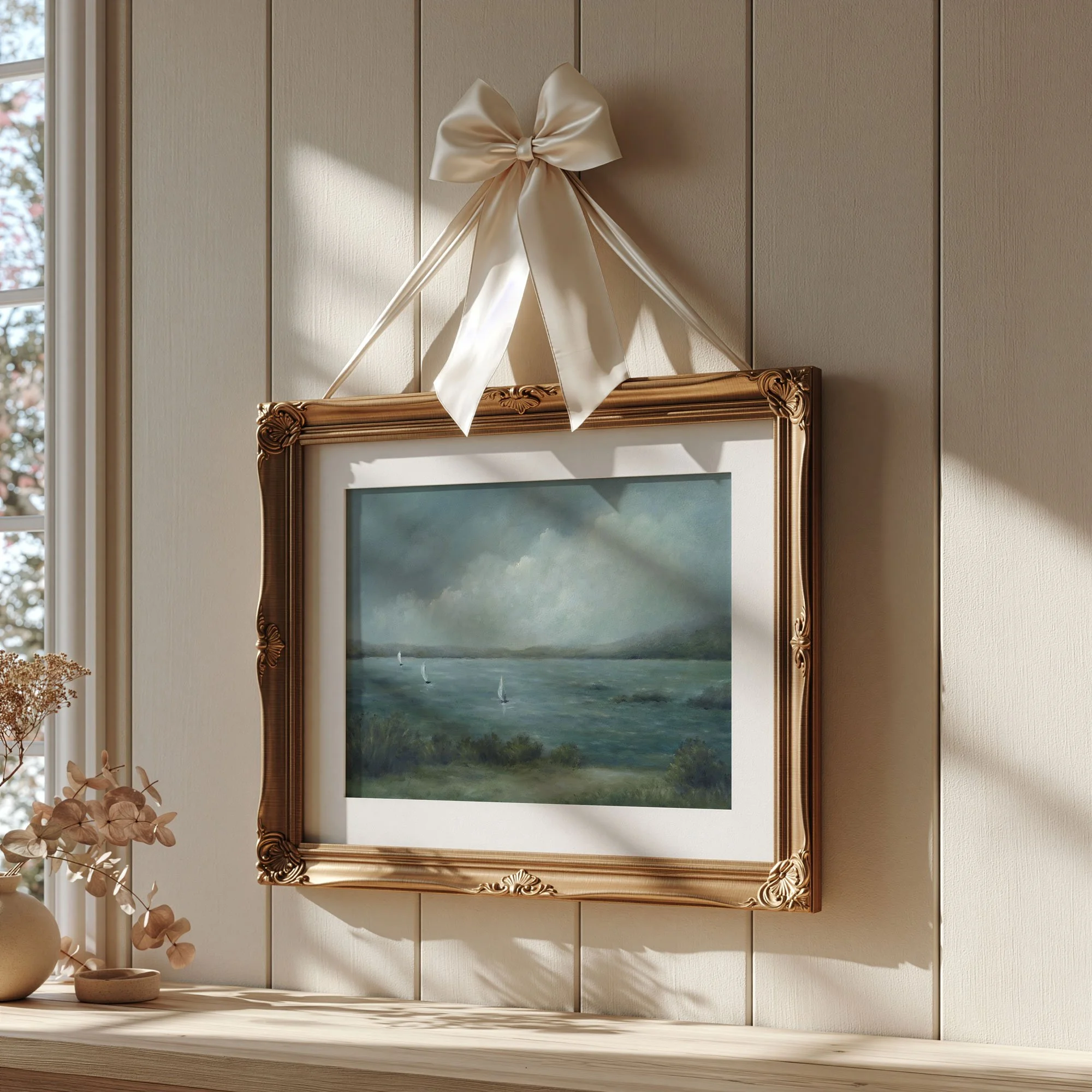 quiet-sea-gold-white-bow.jpg