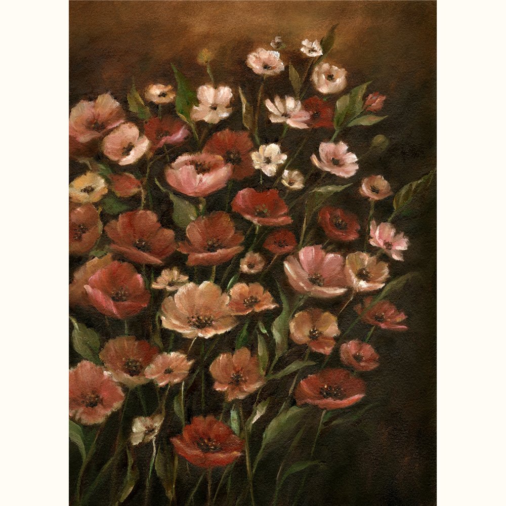 SPRING POPPIES ART PRINT