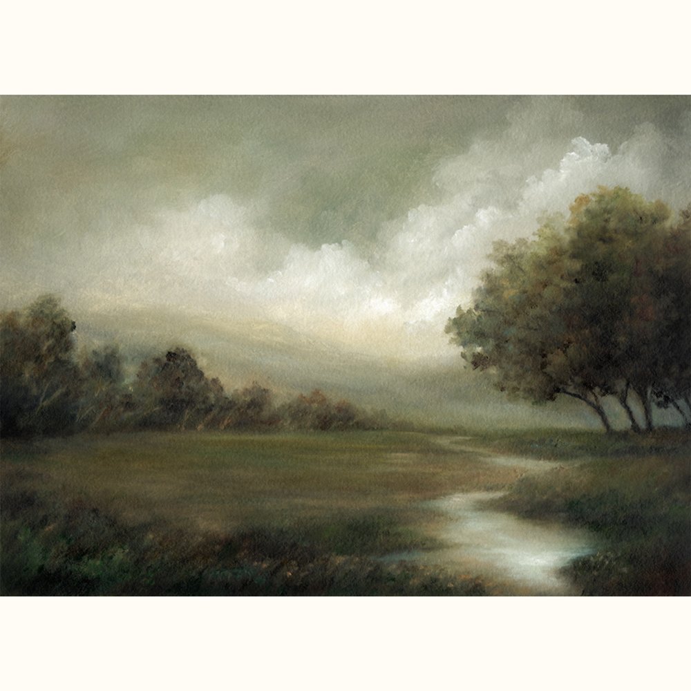 PEACEFUL STREAM  ART PRINT