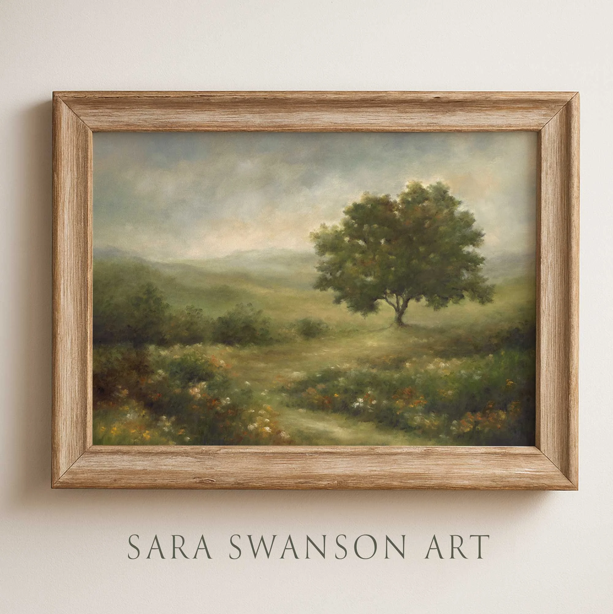 THE OAK STANDS STILL ART PRINT