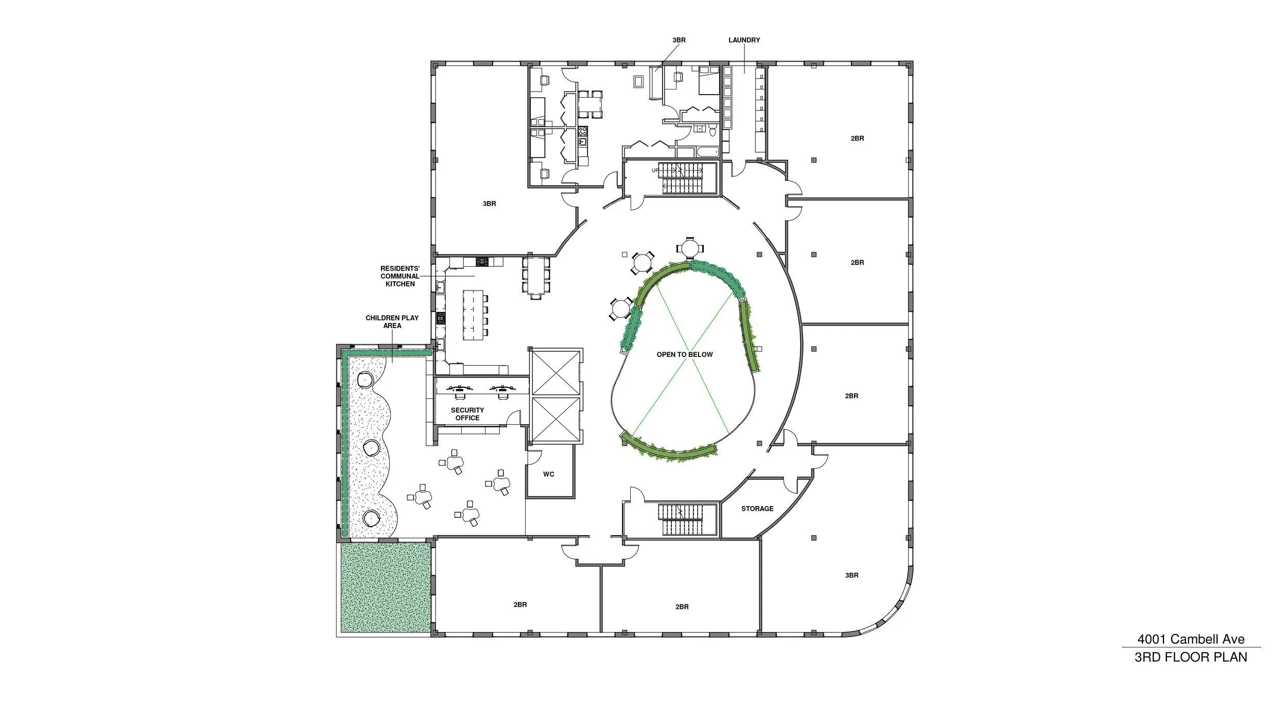 4001 Cambell Ave 3C - Sheet - A112 - 3RD FLOOR PLAN.jpg