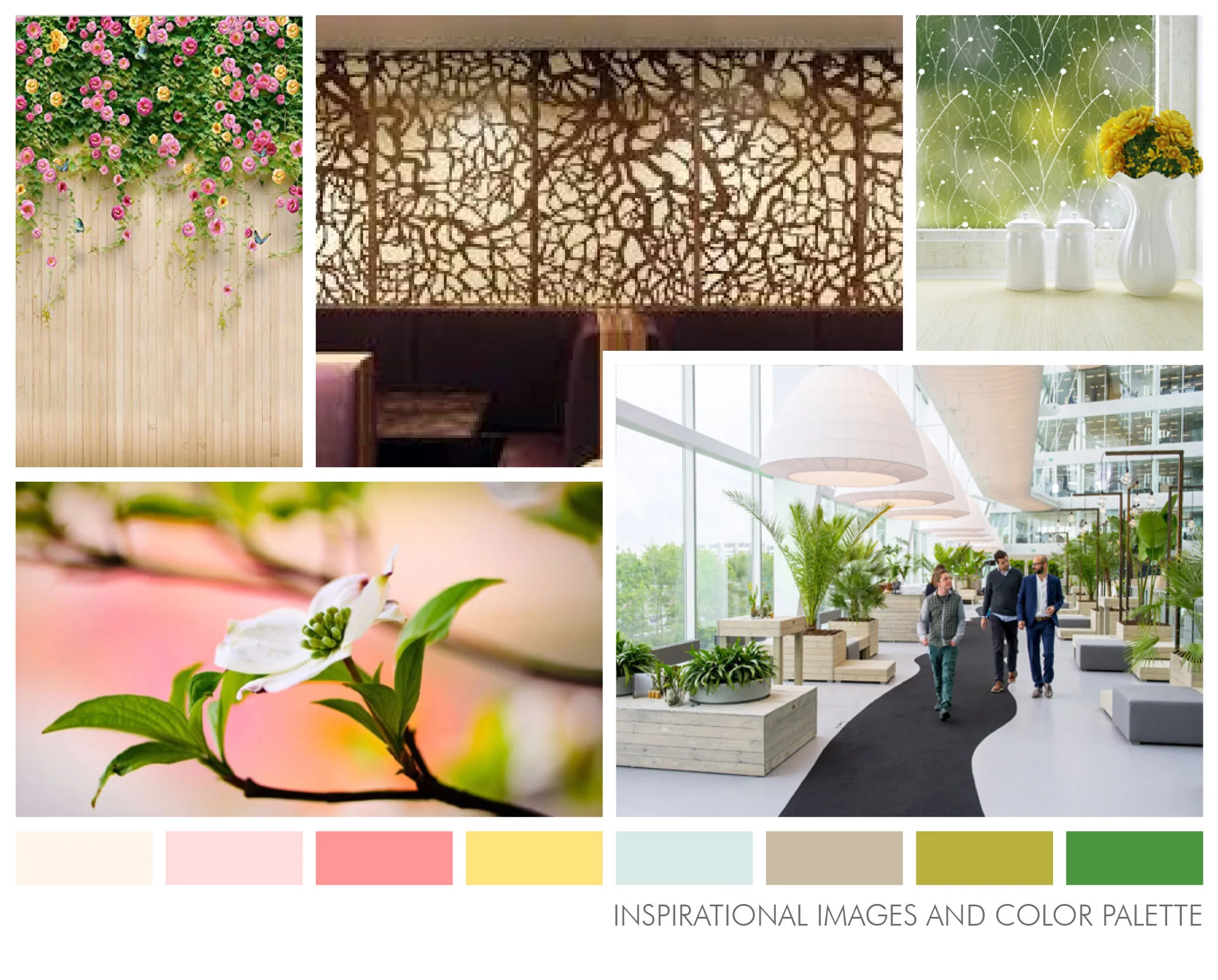 INSPIRATION IMAGES AND COLOR PALETTE