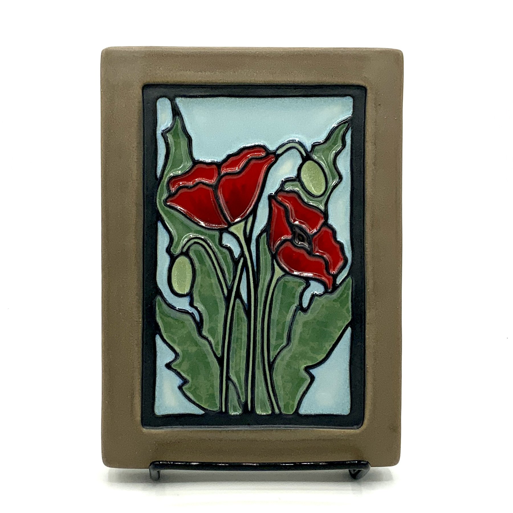 Poppy Fields Tile 7x5