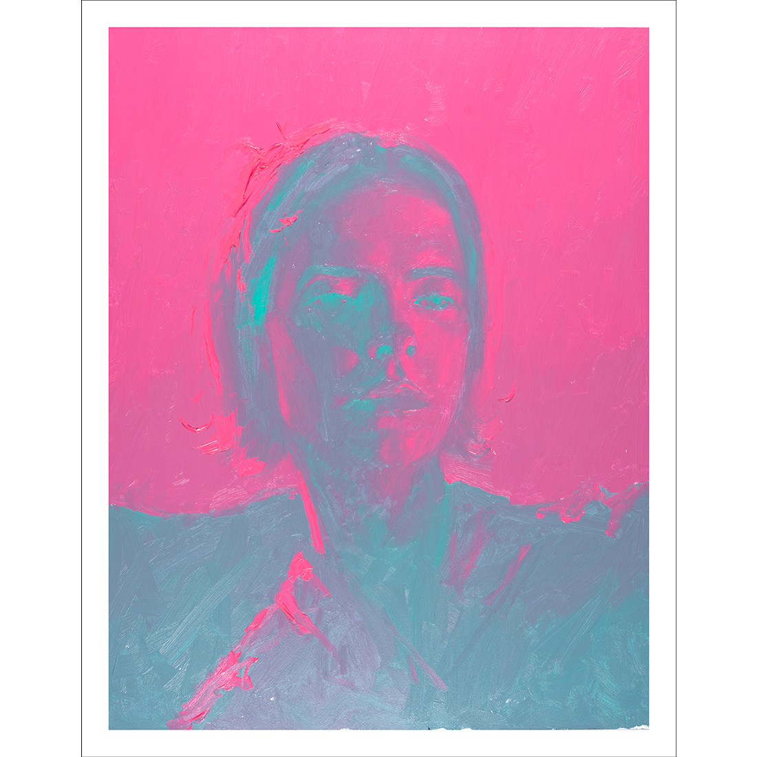 rose tinted glasses - print