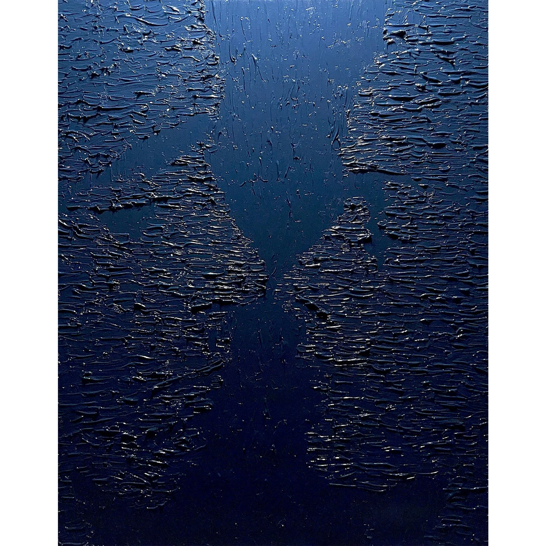 reflecting denim blue