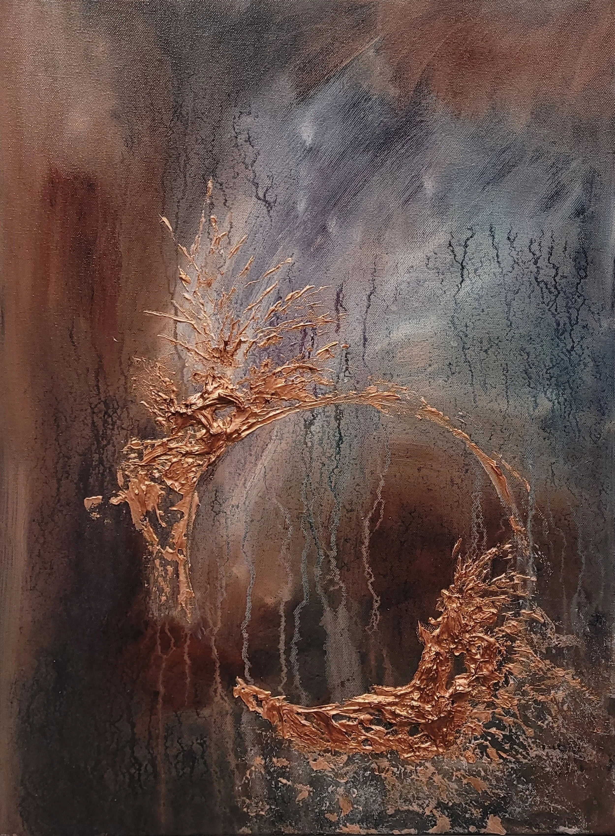 THE CONDUCTOR / 16IN X 20IN