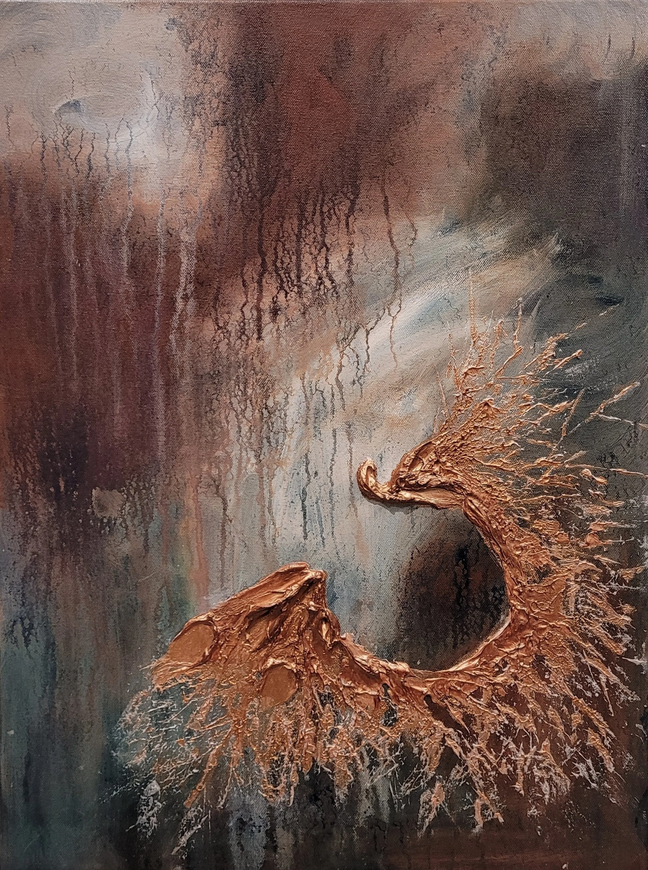 THE DIVINE GUARDIAN / 16IN X 20IN