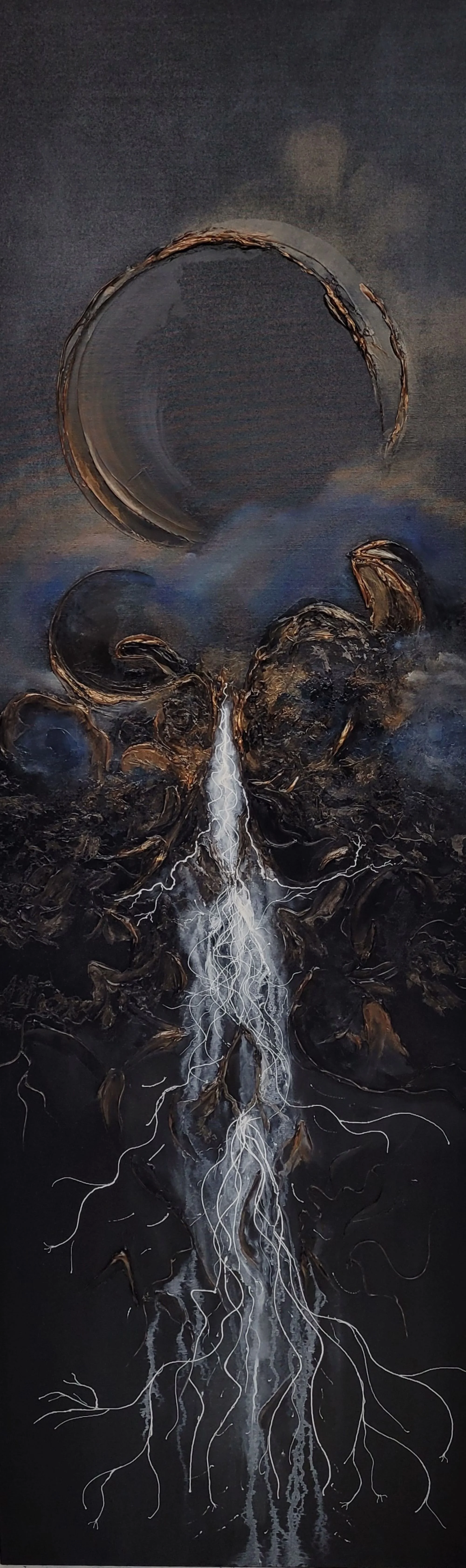 THE BLACK / 24IN X 72IN