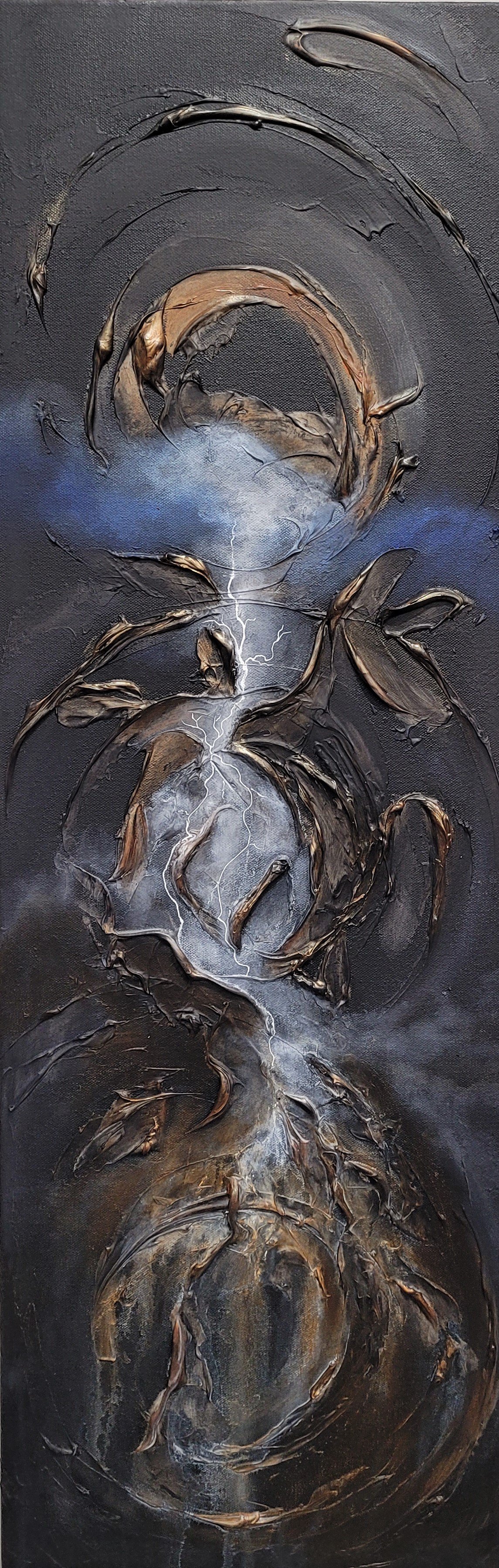 THE BLACK / 12IN X 36IN