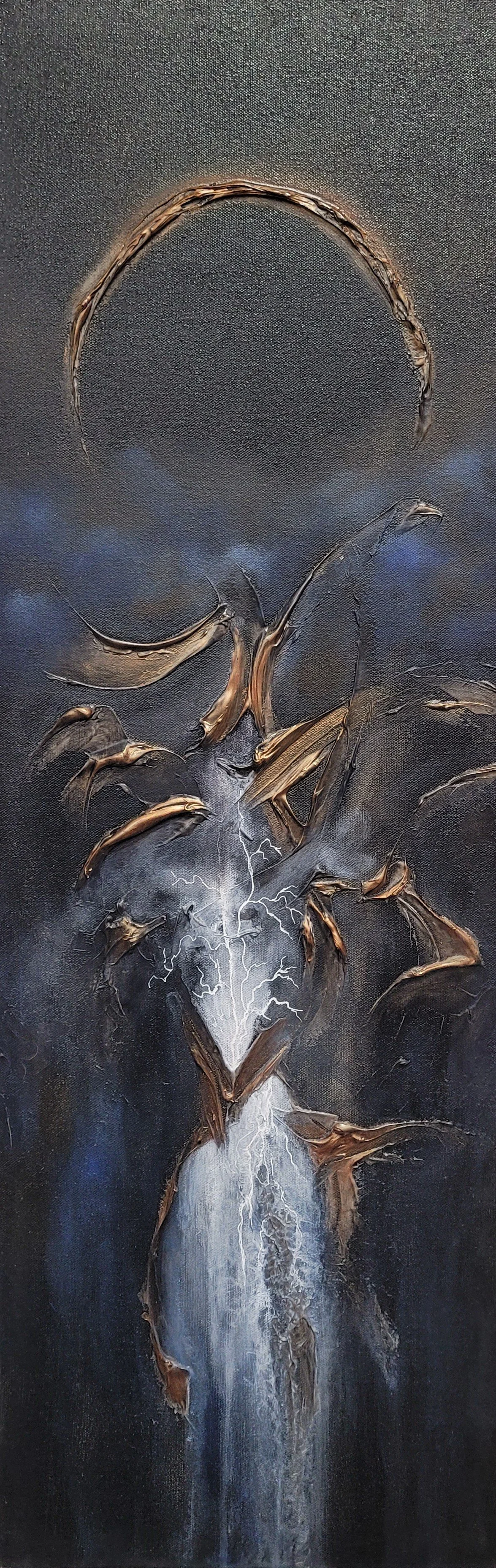 THE BLACK / 12IN X 36IN