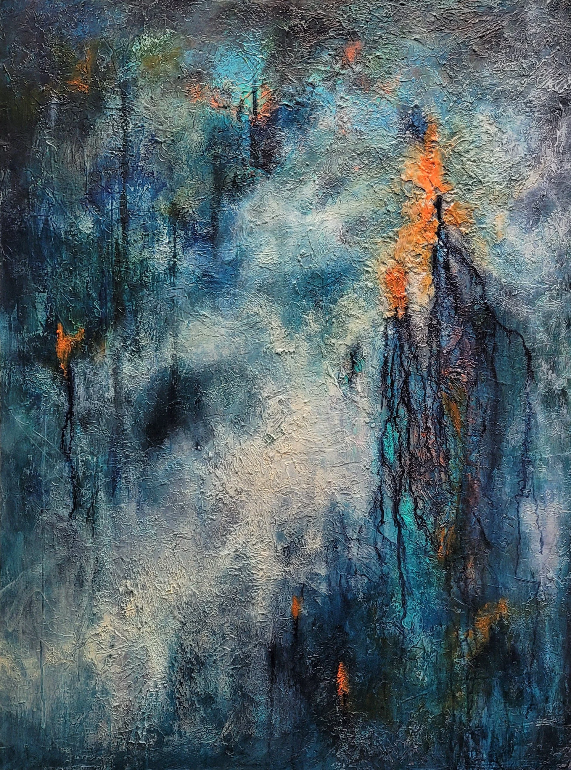 WALKING AMONGST KINGS / 36IN X 48IN/ $4626