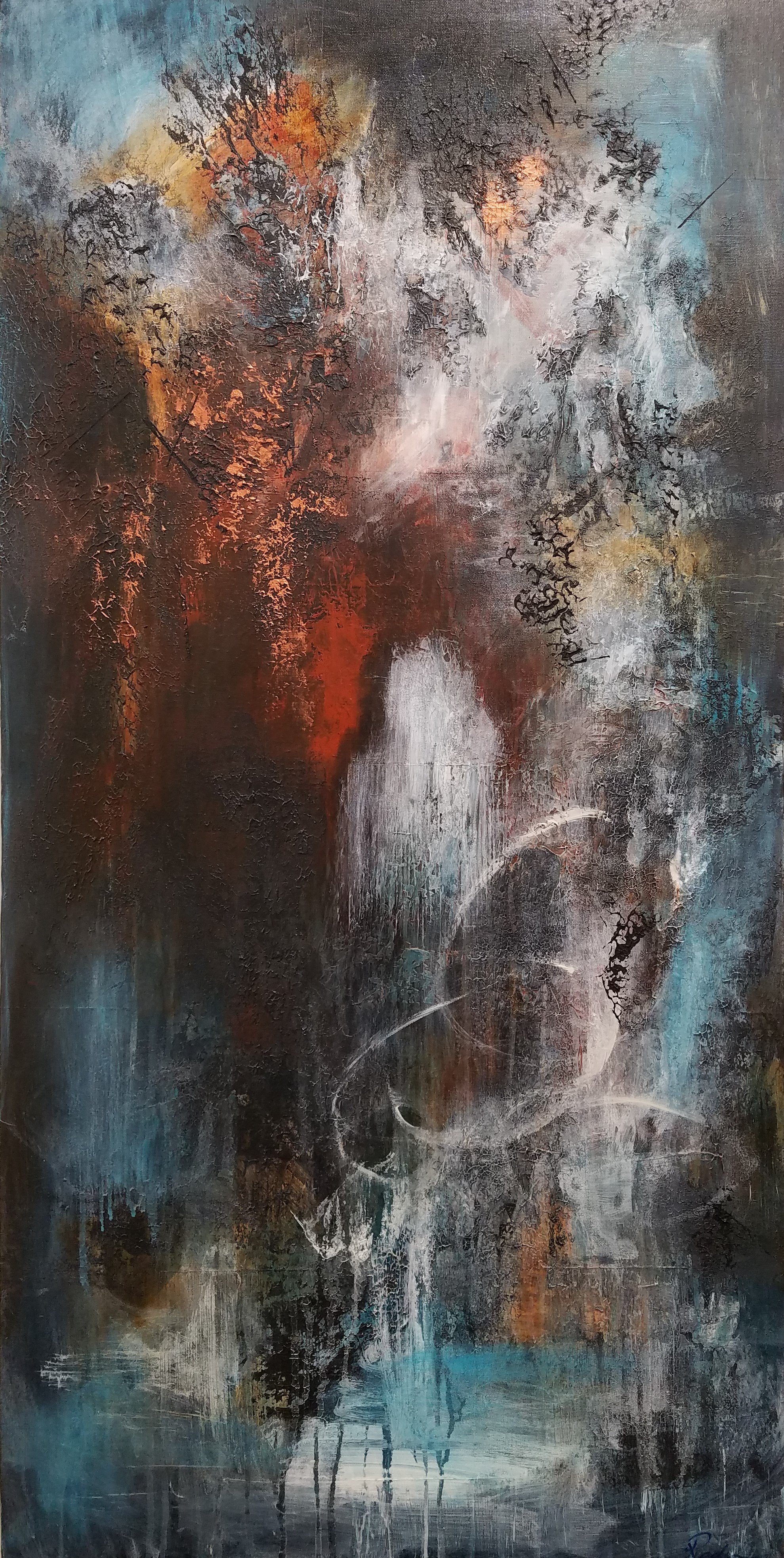 ELEMENTS VII / 24IN X 48IN/ $3246