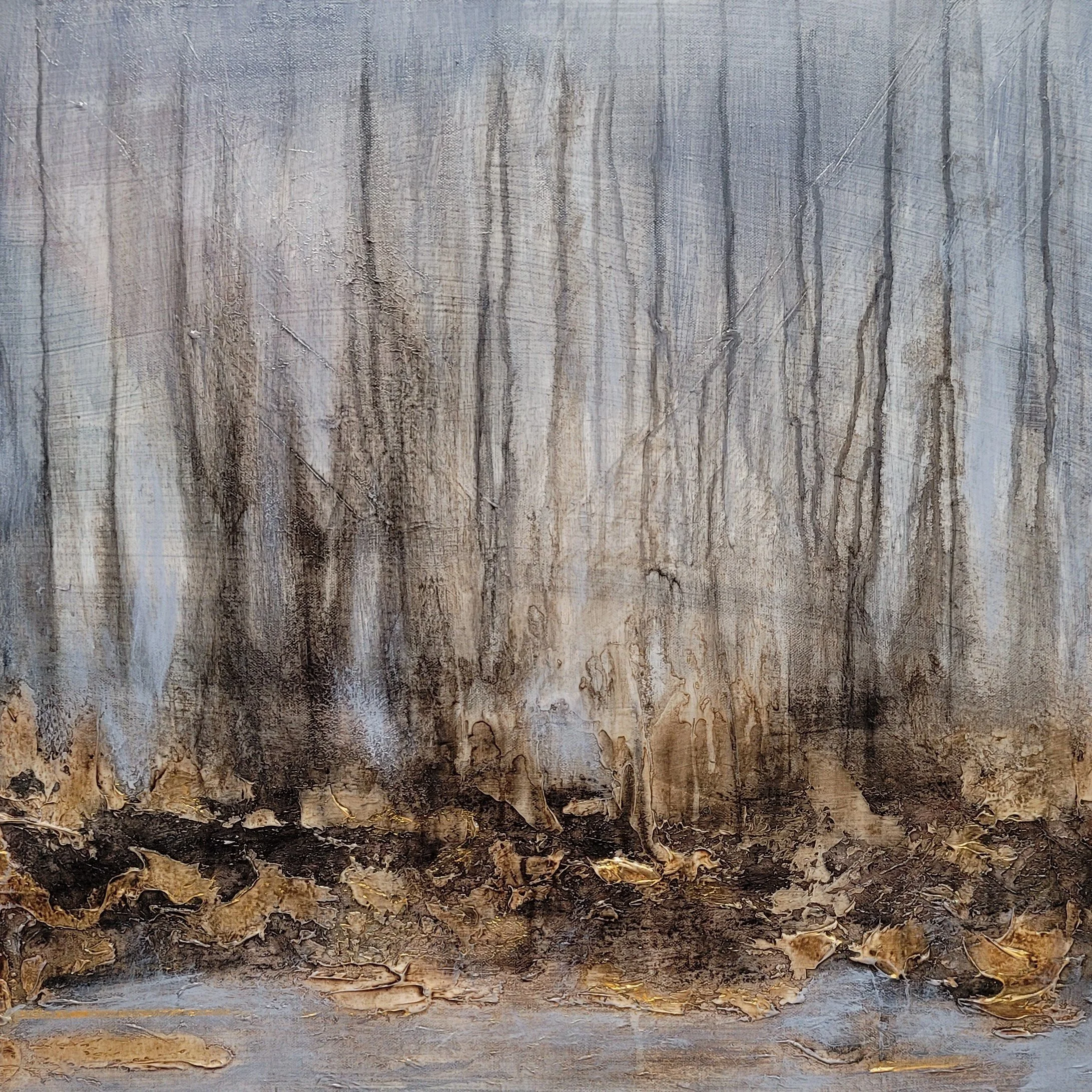 GIANTS ARE WAITING / 24IN X 24IN/ $1824