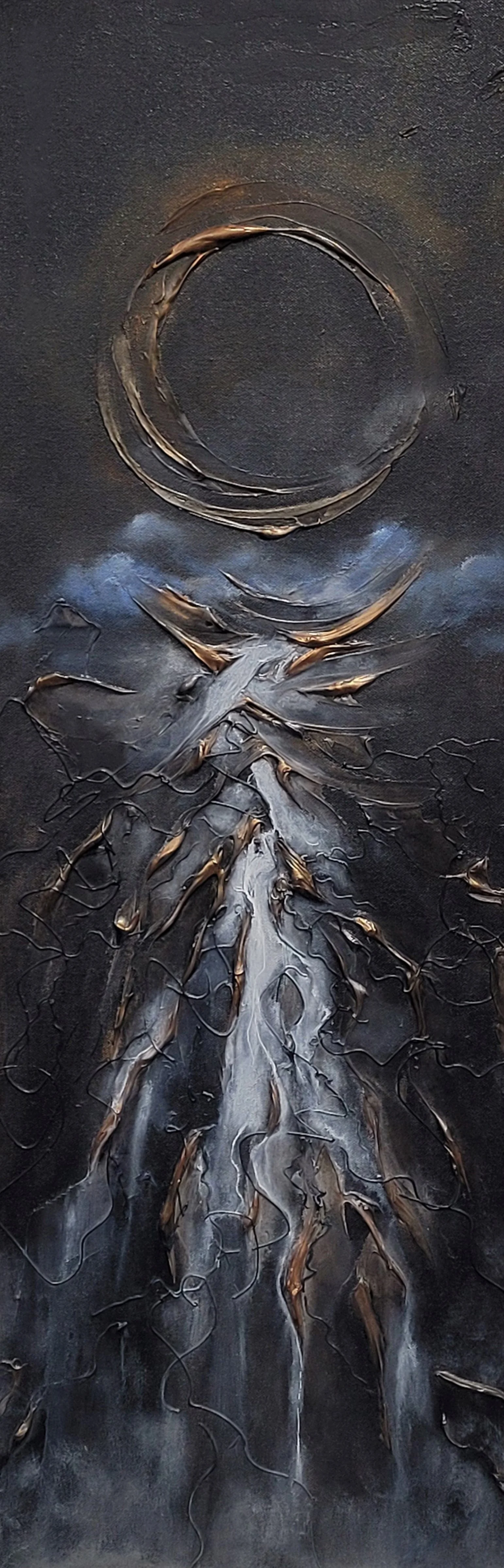 THE BLACK: Eternal Beginnings / 12IN X 36IN/ $1446