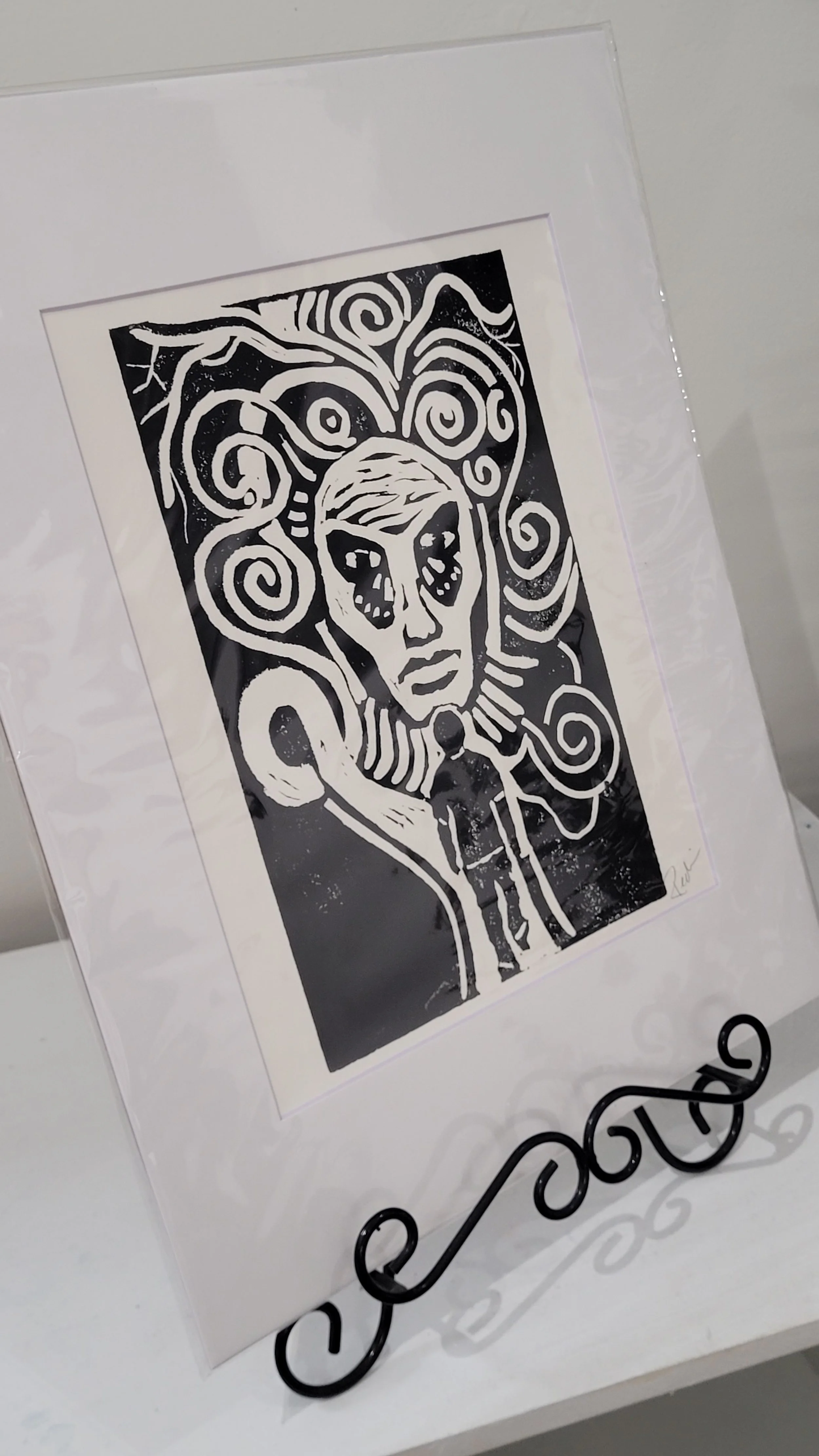 SUMMONED II / LITHOGRAPH INK PRINT