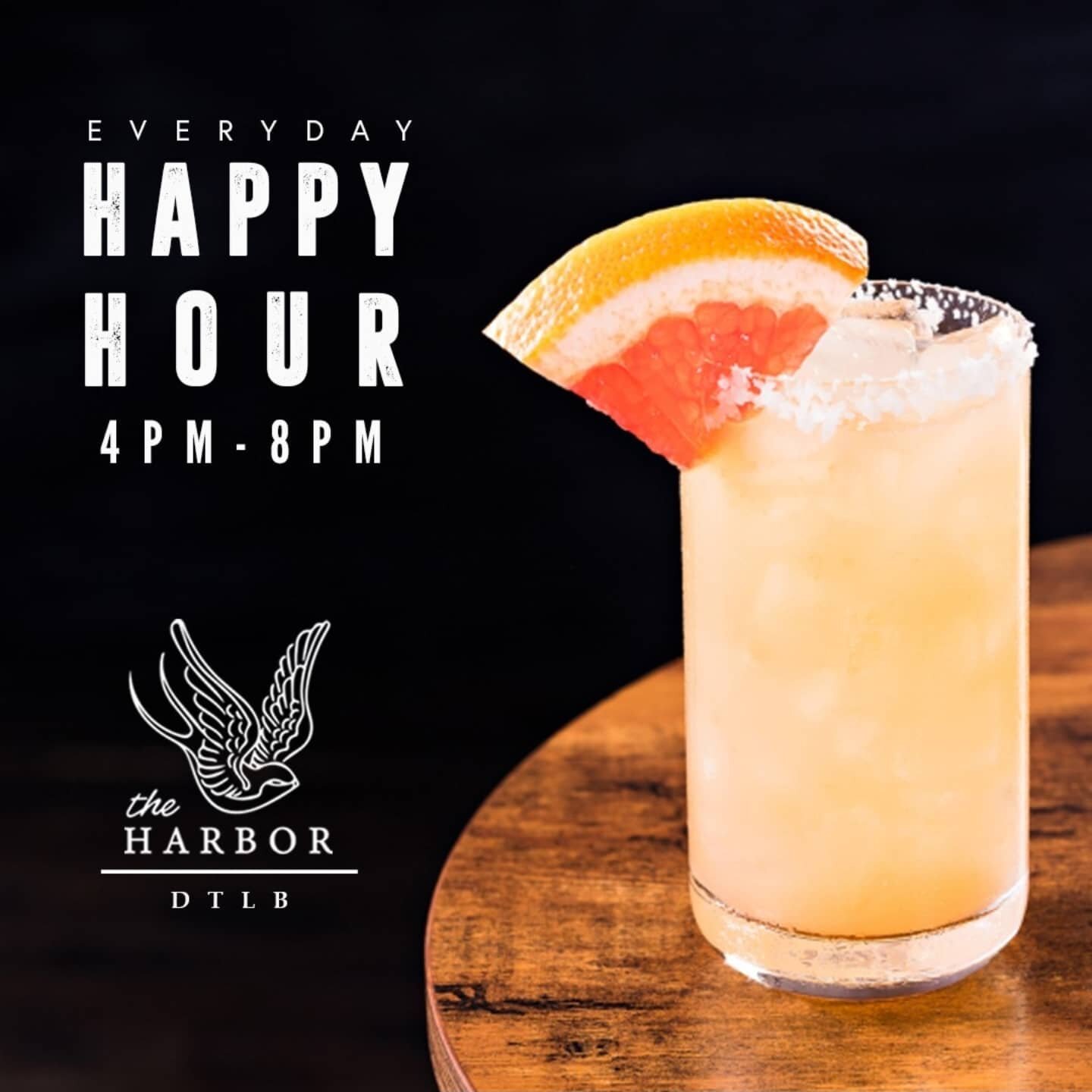 Is it 4PM yet? lol | Try our Refreshing Paloma! Perfect for our Thursday Happy Hour! #paloma #craftcocktails | Happy Hour 4PM-8PM
.
.
.
.
#theharborlb #longbeach #lbc #dlba #cocktails #friday #dlba #sportsbar #thirstythursday
